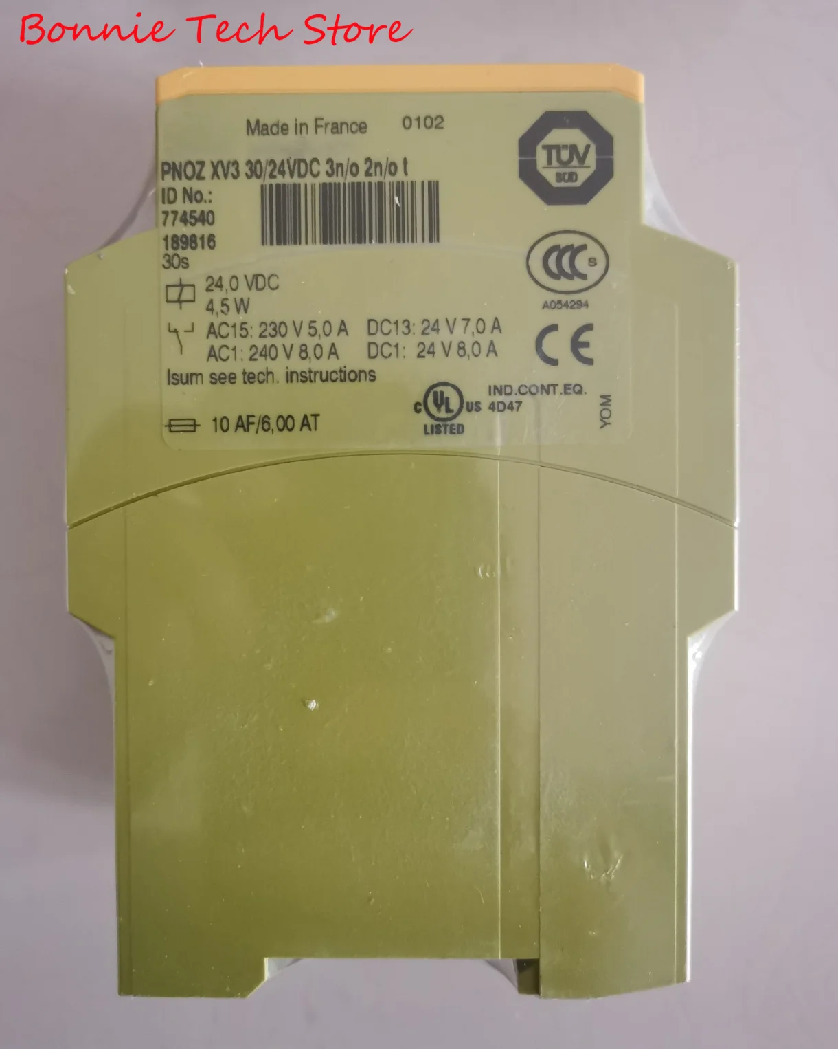 774540 for PILZ Safety relay (standalone), PNOZ XV3 30/24VDC 3n/o 2n/o t