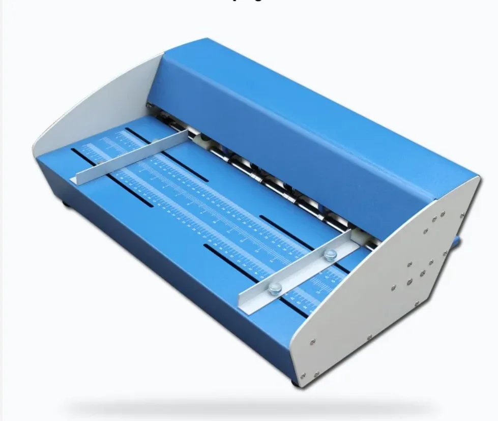110V or 220V 18Inch Electric Paper Creasing Machine Paper Cutter and Perforator 3 in 1 Combo
