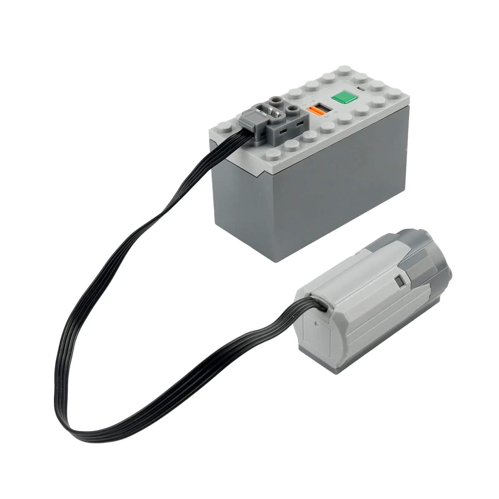 MOC AA/AAA صندوق بطارية اللبنات أجزاء الطاقة لتقوم بها بنفسك اللعب اكسسوارات للطوب روبوت/سيارة/قطار/محرك لعبة مجسمة أداة السلطة