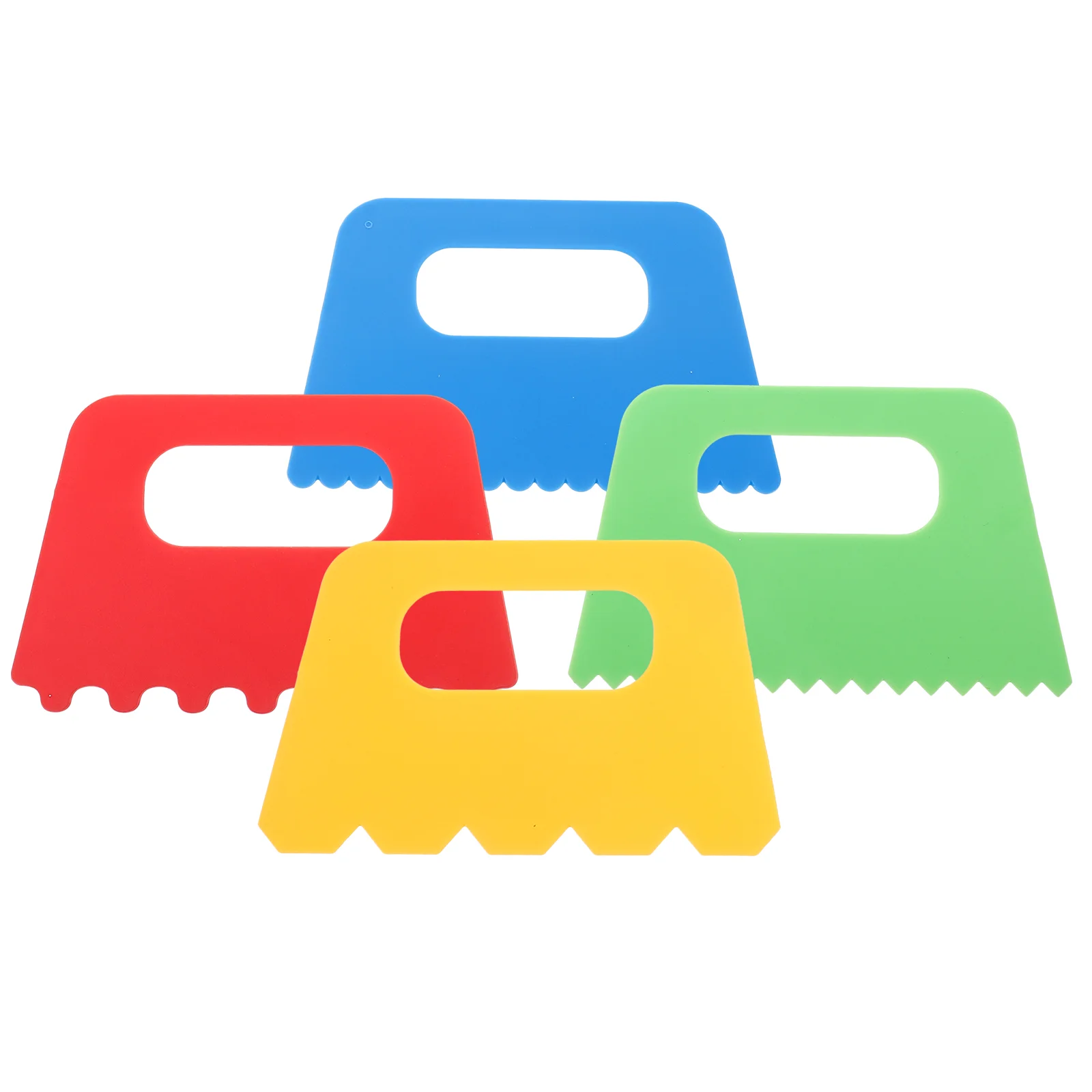 4 Pcs Spatula Scraper Paint Graffiti Brush Kids Toys Painting Tool Wallpaper Tools
