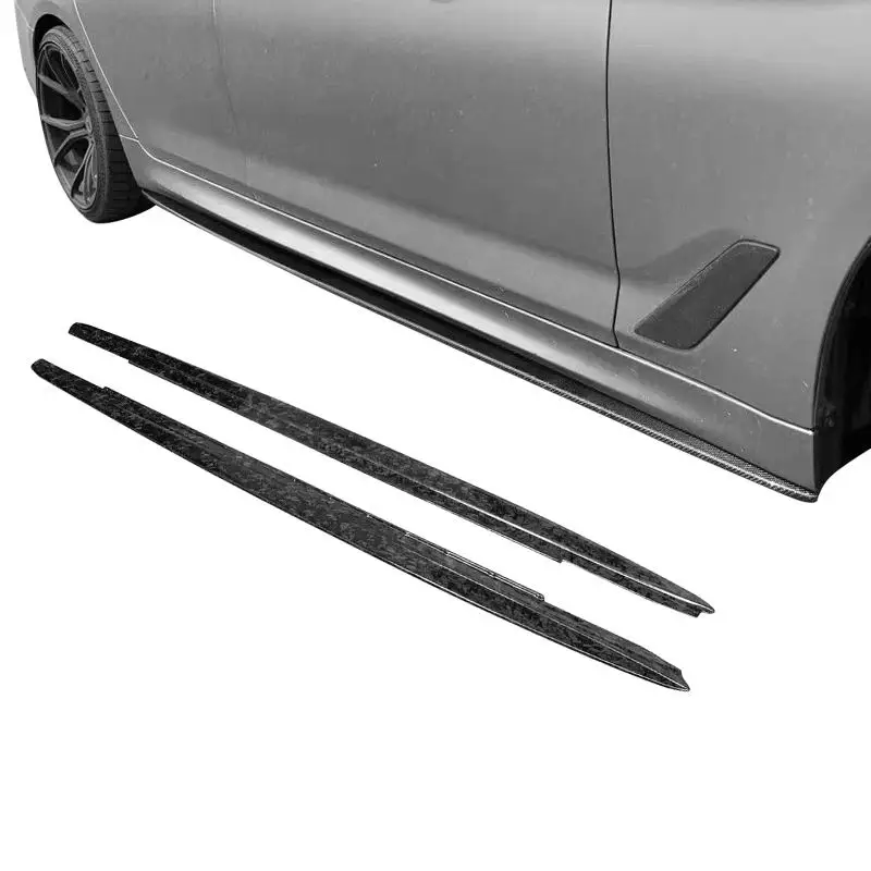 

Car Parts Carbon Fibre Forged Side Skirts For BMW Lci M5 F90 Carbon Fiber 3D Style,100% tested well