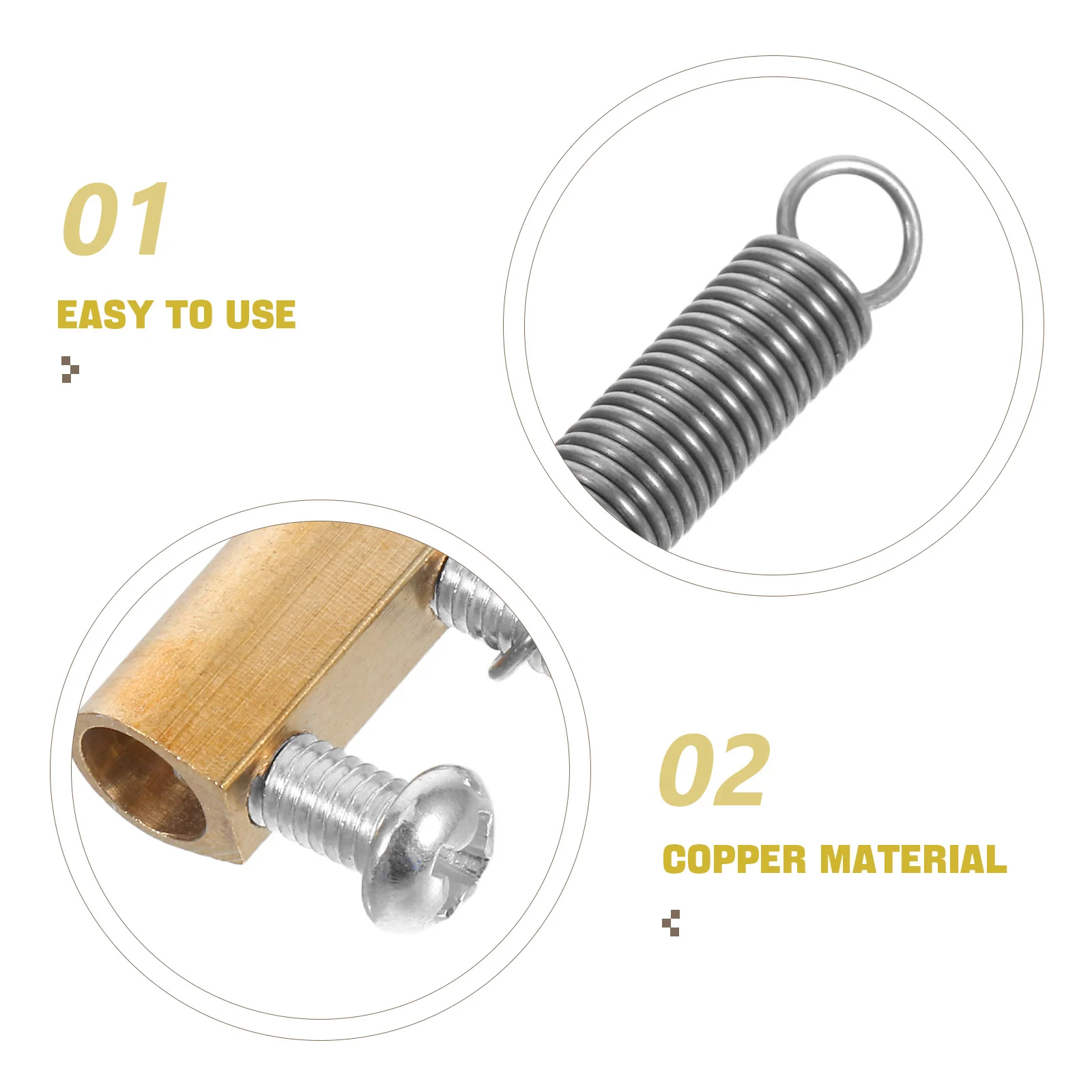 وصلة نحاسية قوية لمحطة السدادة المحملة بزنبرك، متعددة الوظائف، عنصر تسخين دقيق للتحكم في درجة الحرارة