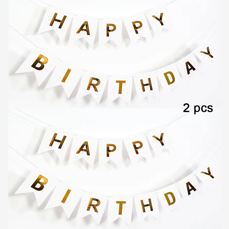 Alles Gute zum Geburtstag Luftschlangen Heißprägen Schwalbenschwanz Pull Flagge Wohnzimmer Garten Mall Café Kinder Geburtstag Party Dekoration Banner