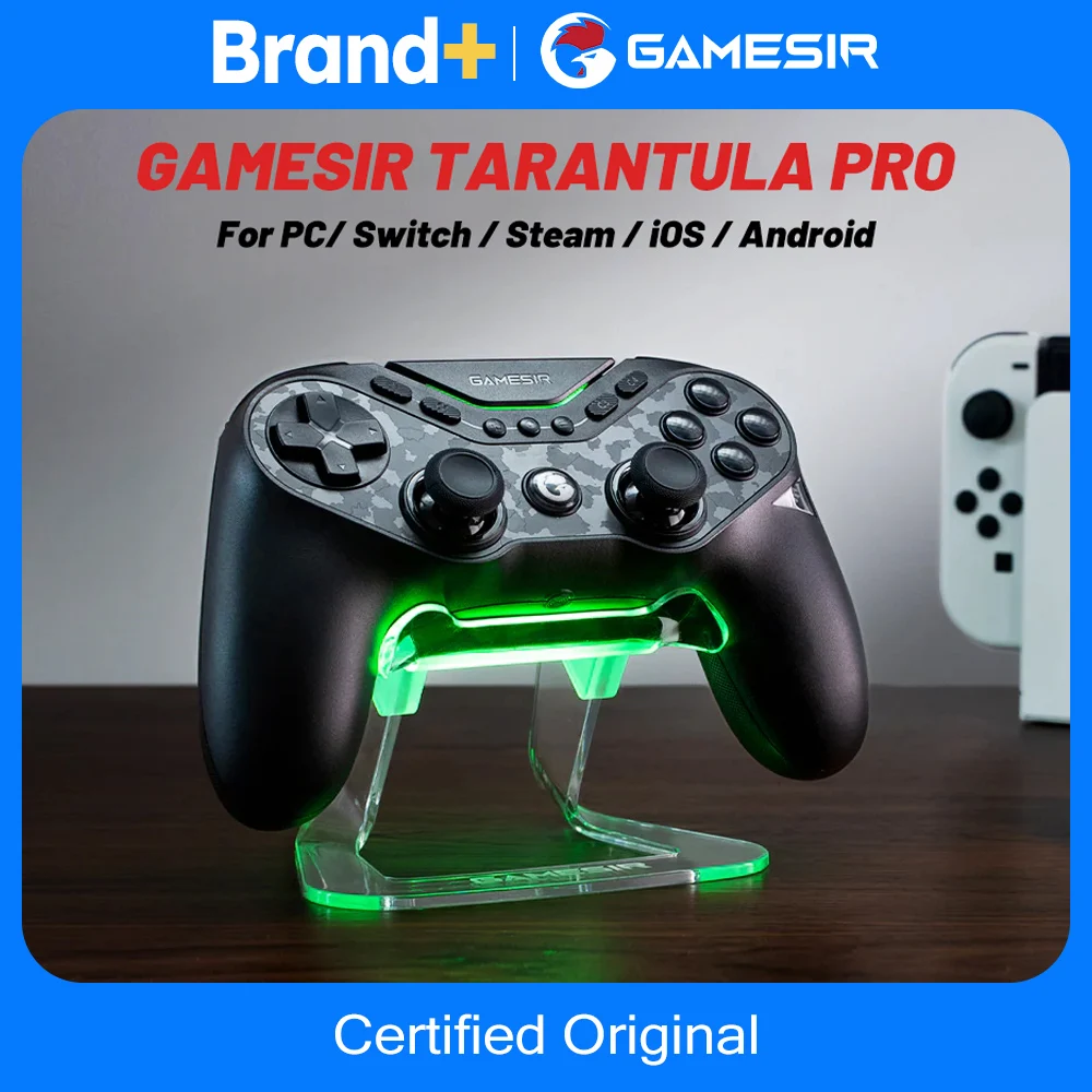 

Геймпады GameSir Tarantula Pro для ПК для Nintendo Switch 2, контроллер Android iOS Switch TMR Hall, джойстики NFC, сменный макет
