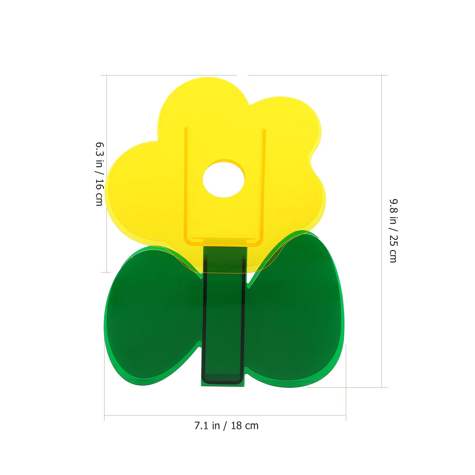 

1 set 1 Set Acrylic Flower Shaped Vase For Floral Arrangement Dried Flowers, Desktop Home Decor Centerpiece, Living Room Office