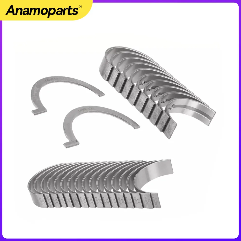 เครื่องยนต์เพลาข้อเหวี่ยงหลัก Thrust เชื่อมต่อ Rod ชุดแบริ่ง Fit 5.0 L T 508PT 508PS V8 แก๊สสําหรับ Land Rover Range Jaguar 5.0L AJ133