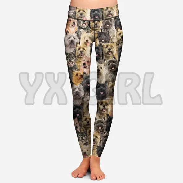 You Will Have A Bunch Of Bull Terriers - Leggings con estampado 3D, Leggings Sexy elásticos para mujer, Leggings de Yoga góticos