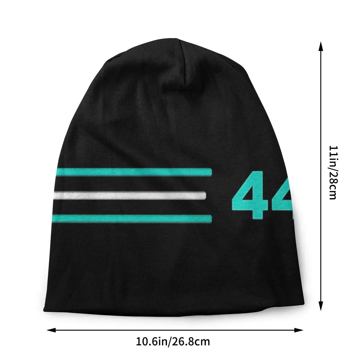 Hamilton 44 F1 wyścig samochodowy Unisex cienkie czaszki do biegania czapki typu beanie dla mężczyzn kobiet