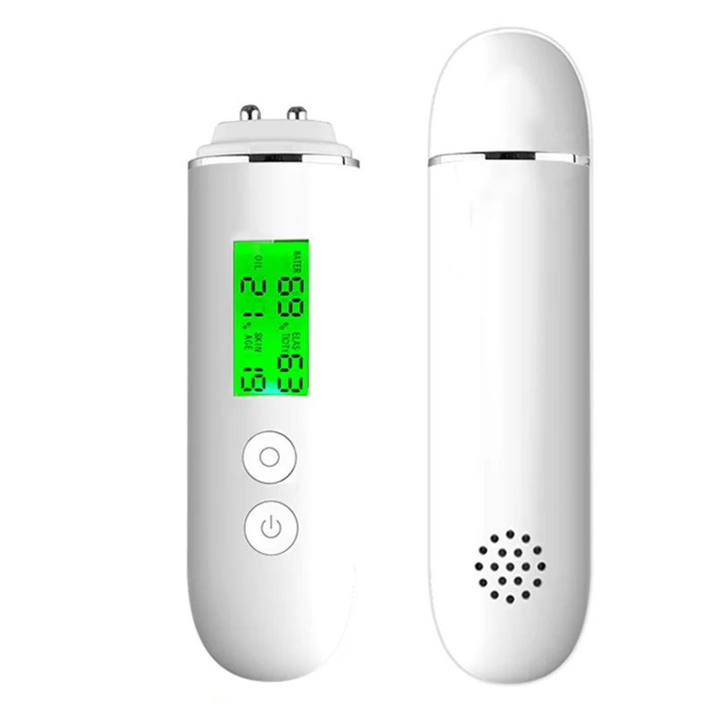 ABLU-1 PCS LCD Digital Water Oil Moisture Tester Fluorescent Agent Skin Analyzer Detector Portable