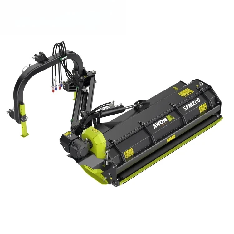 SFM240 Rear-side Flail Mower Mulcher For Heavyduty Tractor 90-120HP