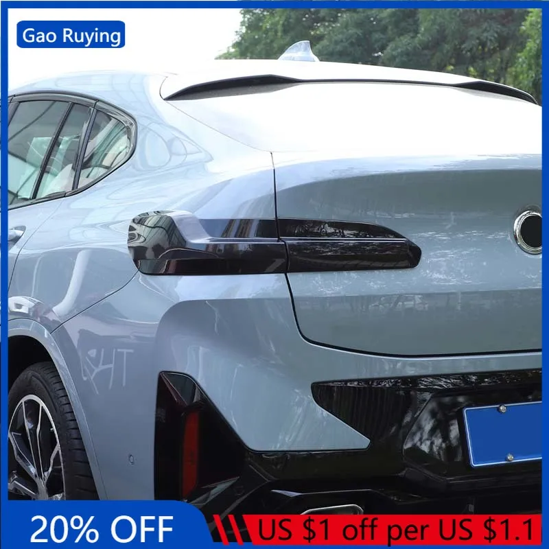 

Gao Ruying For BMW X4 X4M G02 2019-2024 Car Rear Lamp Shade Brake Indicator Light Reversing Lamp Tail Lamp Cover Car Accessories