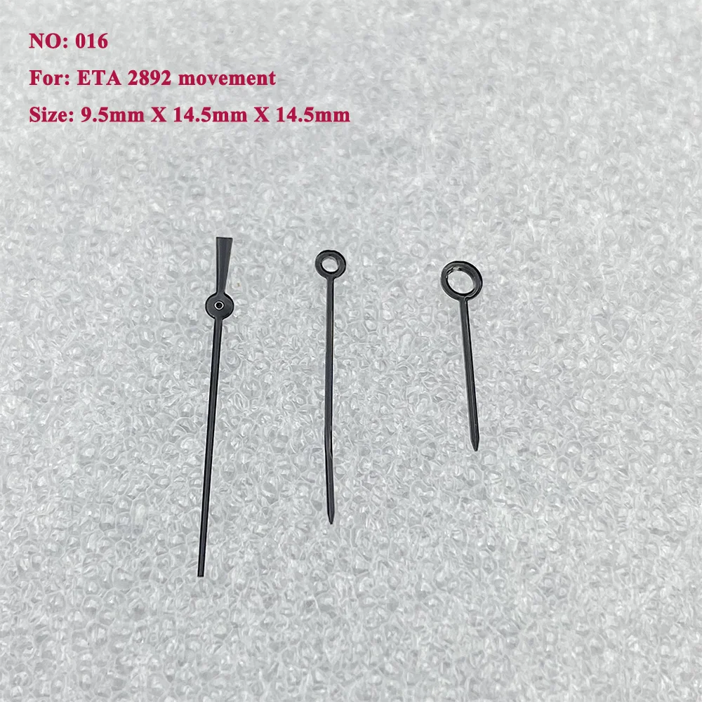 3-Pin นาฬิกาอุปกรณ์เสริม6สีนาฬิกาตัวชี้เหมาะสำหรับ2824 2892ผู้ชายนาฬิกาเข็ม