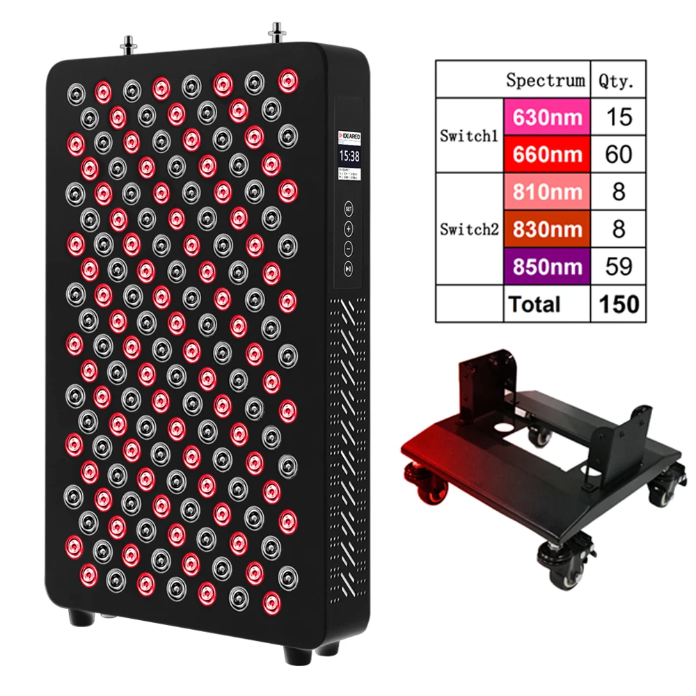 RL120MAX PT 750W Wholesale Full Body 660nm 850nm LED Infrared Red Light Therapy Panel