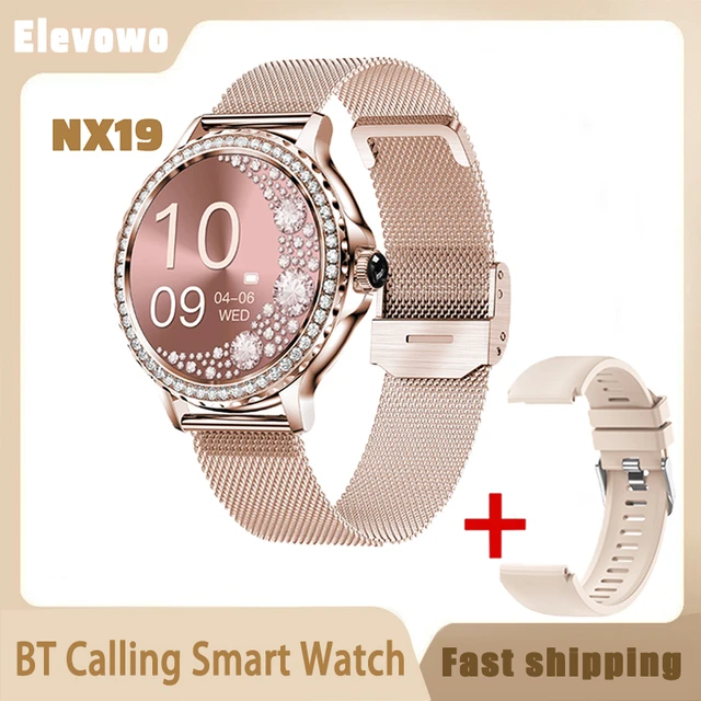 Reloj inteligente NX19 para mujer Smartwatch con pantalla IPS de 1 3