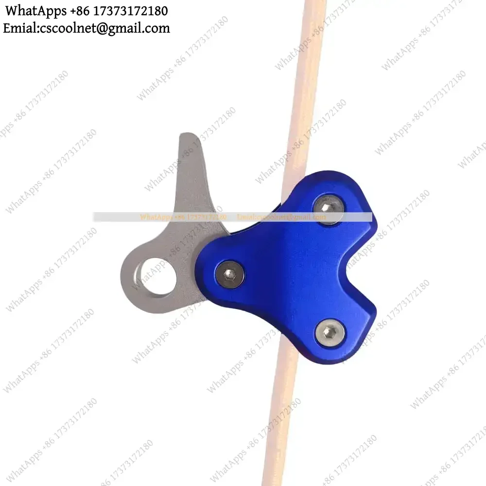k06 Aluminum Alloy Freediving Rope Pulley Retractor 8-10mm Diving Rope Release Device Pulling System