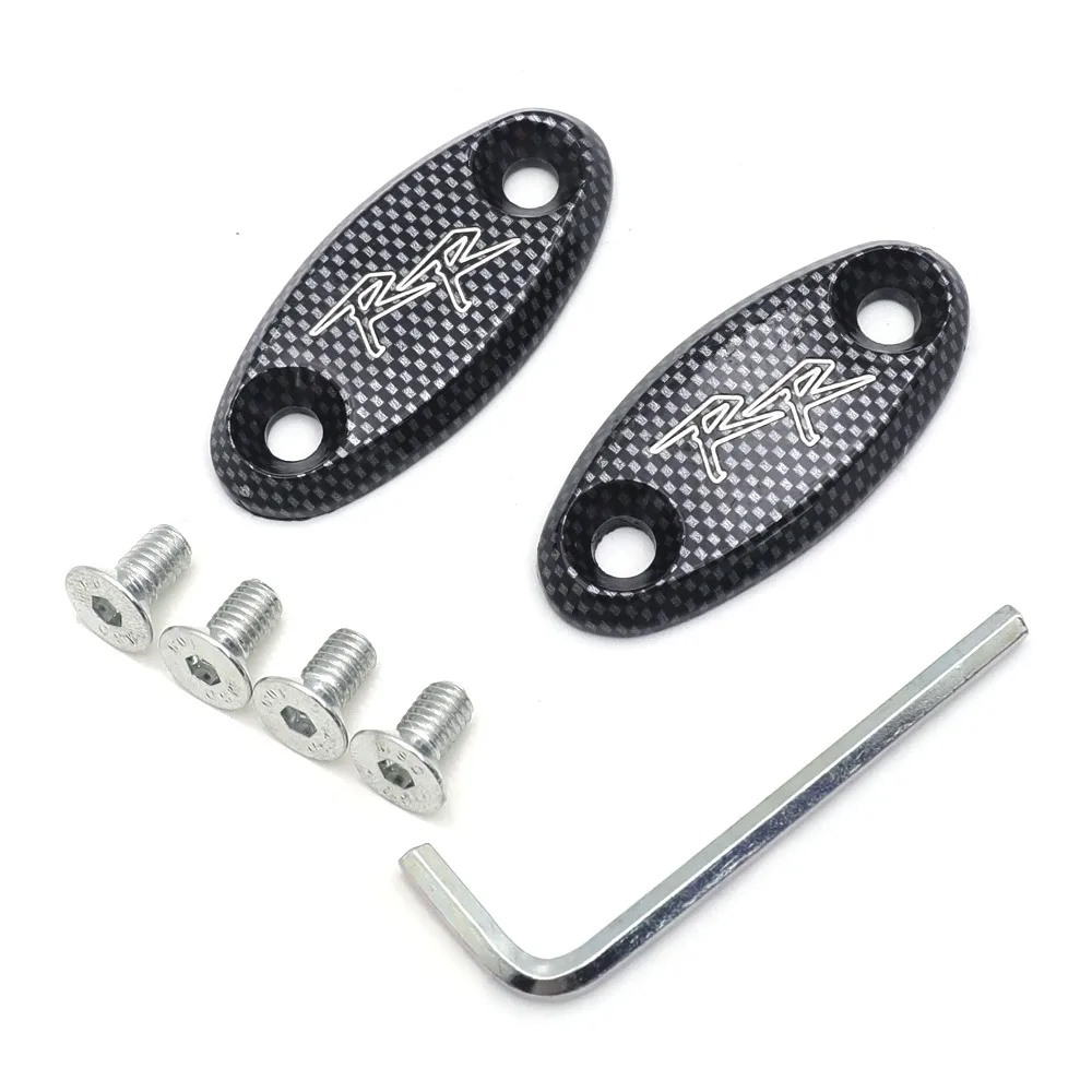 

Motorcycle Parts Mirror Block Off Base Plates for Honda Cbr 600 F4 F4I 900 Rr 929 954 1000Rr CARBON