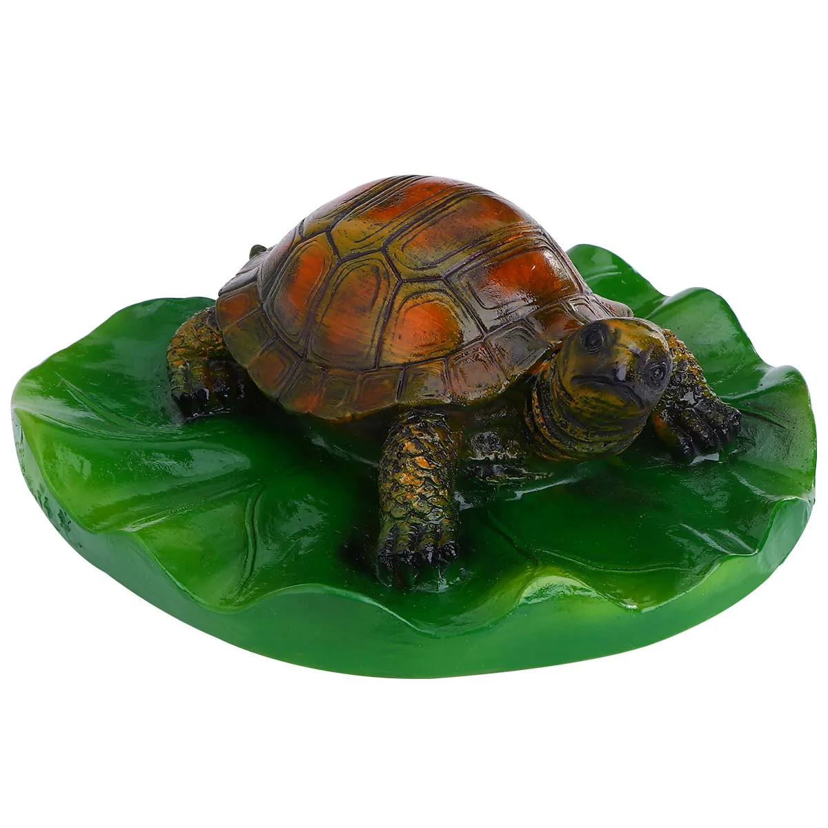 

Изысканная поделка ручной работы: коричневая черепаха – украшение для сада, настольный декор, домашний декор в виде животного, настольное украшение для сада и бассейна
