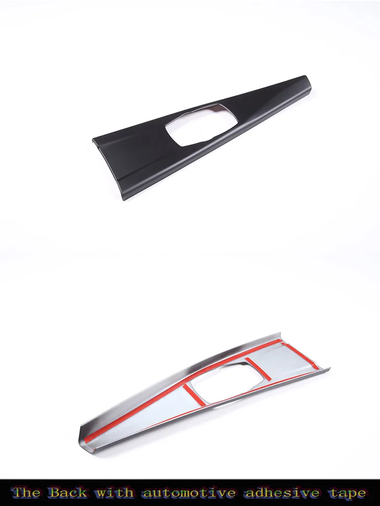 LHD & RHD ABS Matt Schwarz Auto-Multimedia-Panel-Abdeckung Zierleisten-Aufkleber für BMW 3er GT F30 F33 F34 F36 2013-2019 Auto-Zubehör – Detail 10