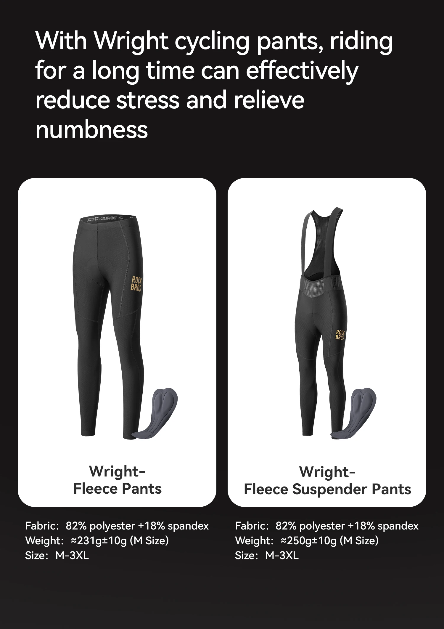 ROCKBROS Winter-Radtrikot für Herren, hochelastisches Diamant-Thermo-Fleece-Fahrradjacke, rutschfest, bequeme Fahrradbekleidung – Detail 8