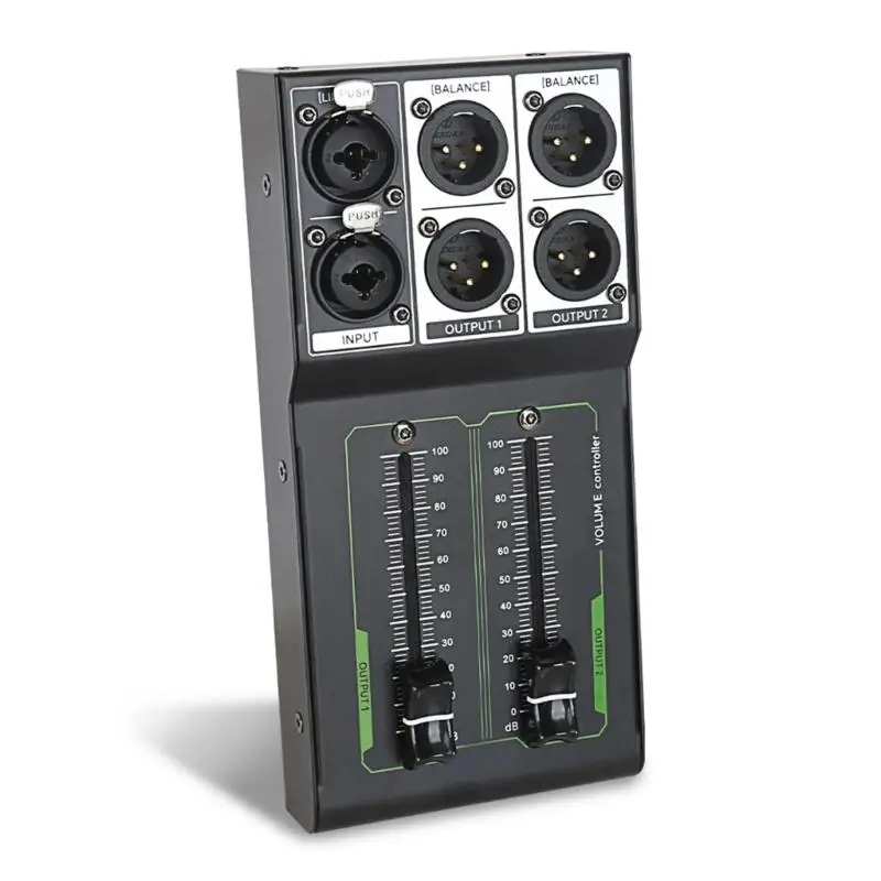 Durability Metal Music Volumes Controller for Microphones Speakers  Long Last Performances Plugs and Play without Power