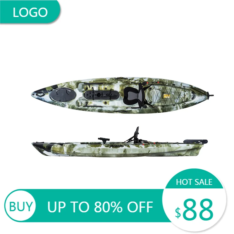 Rotomolded LLDPE Kayak Durable Hull For Fresh‑Saltwater Recreational Paddling