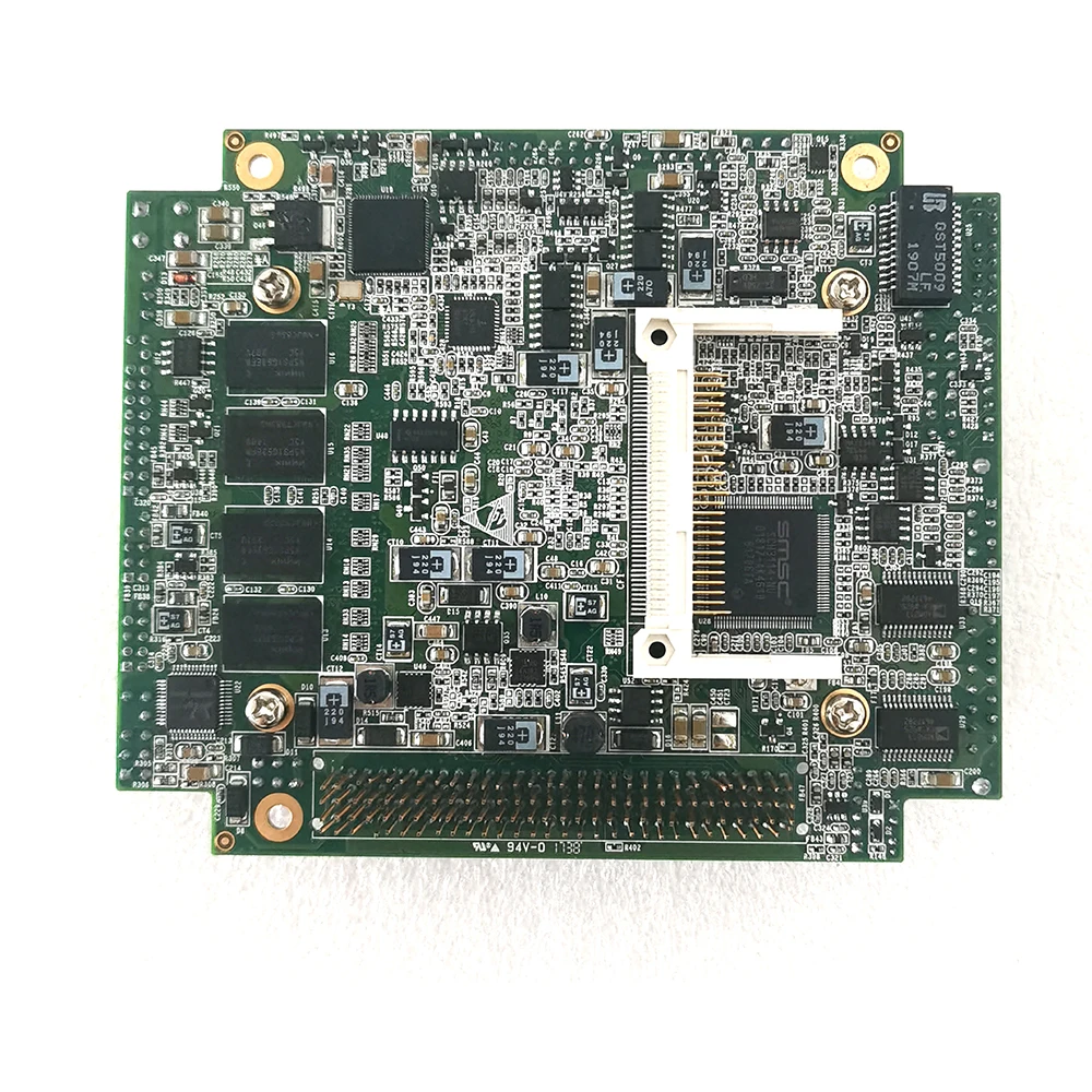 Imagem -03 - Mainboard Fanless a Bordo com com Lvds Processador Central Pci104 Átomo N450 N455 c. c. 12v