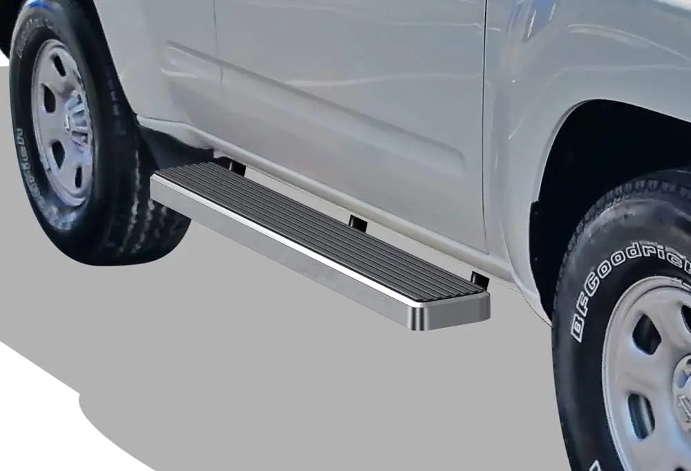 

Подножки (боковые ступеньки Nerf Bars, подножки), совместимые с Nissan Xterra 2005-2015 (серебристый, 5 дюймов, нержавеющая сталь 304)