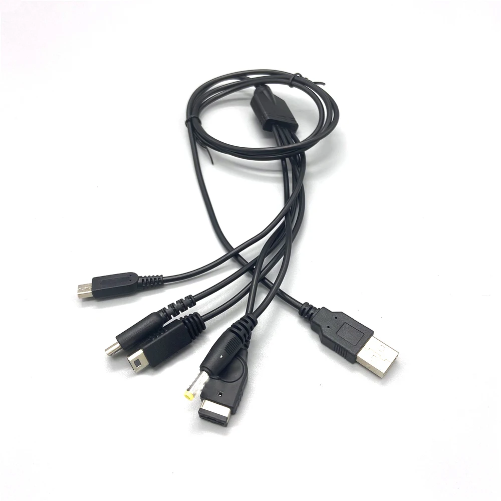 4 in 1 Charger power  cable for PSP NDS NDSI NDSL 3DS 3DSLL 2DS GBASP game console