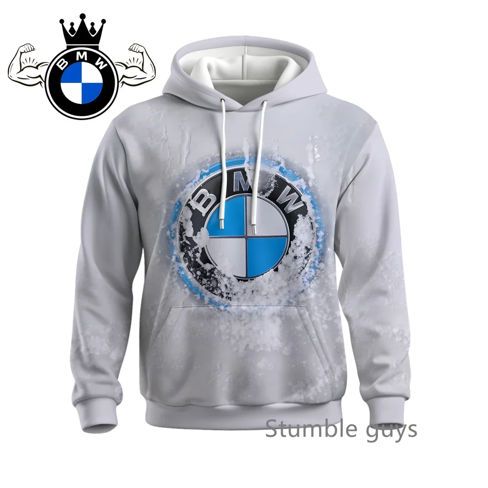 الخريف الرجال BMW هوديي كم طويل البلوز سترة معطف عارضة الأزياء الرياضية دراجة نارية سباق M قوة السيارات العلامة التجارية