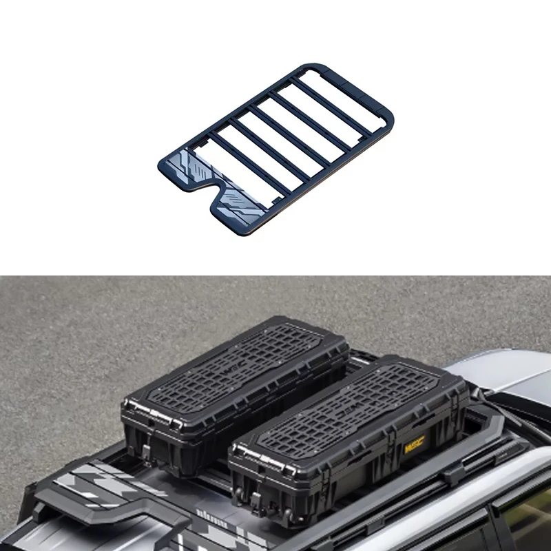 For Dongfeng Mts M817 Roof Racks Washing Ladder Side Storage Box Universal Off-Road Accessories
