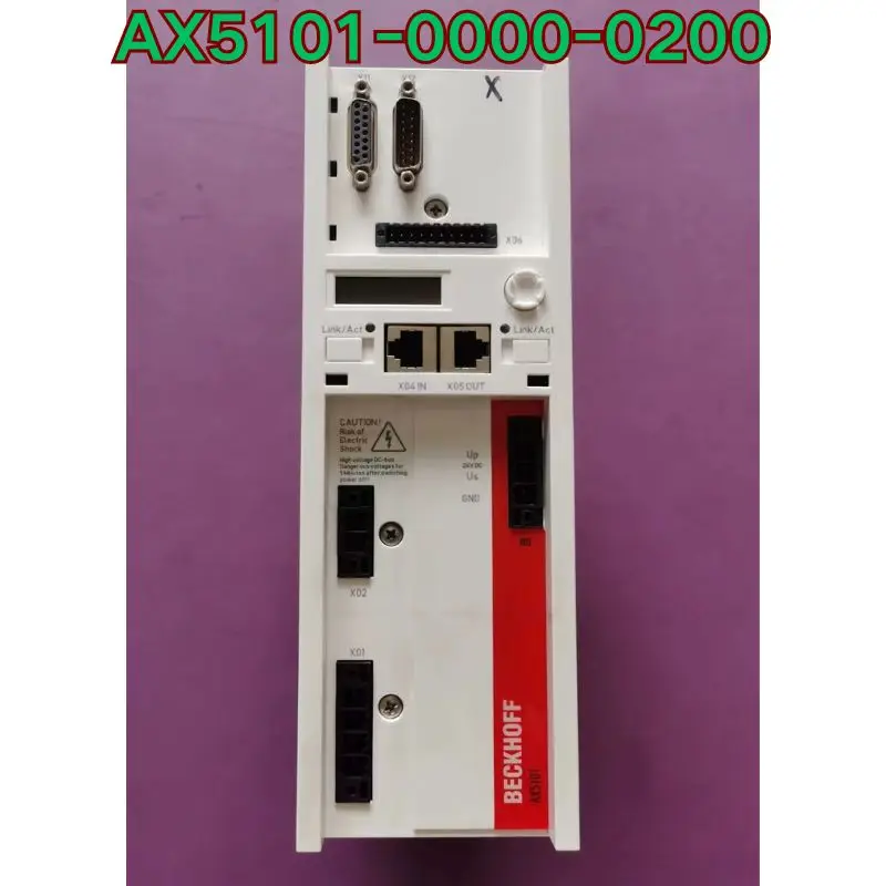 Second-hand AX5101-0000-0200 servo drive in good working condition