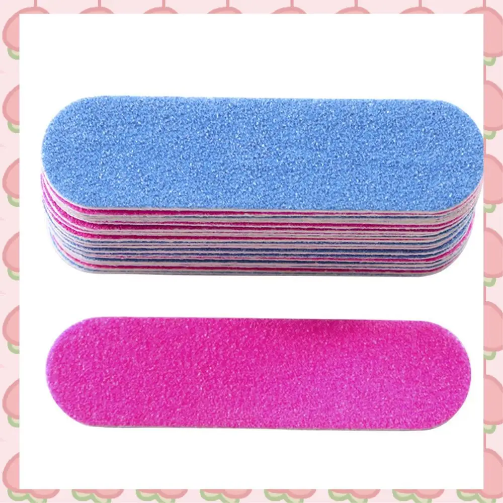 N18R 70Ml Nail Art Makeup Polish Plastic Pump With 100Pcs Nail Files Double Color Wooden Mini Buffer Sanding