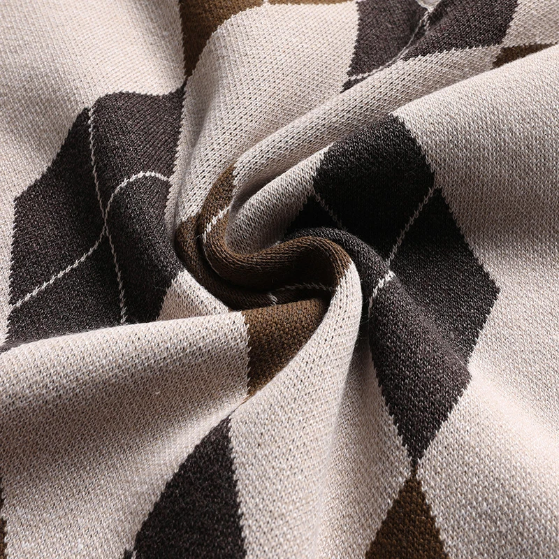 رجل لينة سترة سترة بلا أكمام بلوفر مغزول الزوج أبي موضة محبوك سترات منقوشة صدرية S-2XL