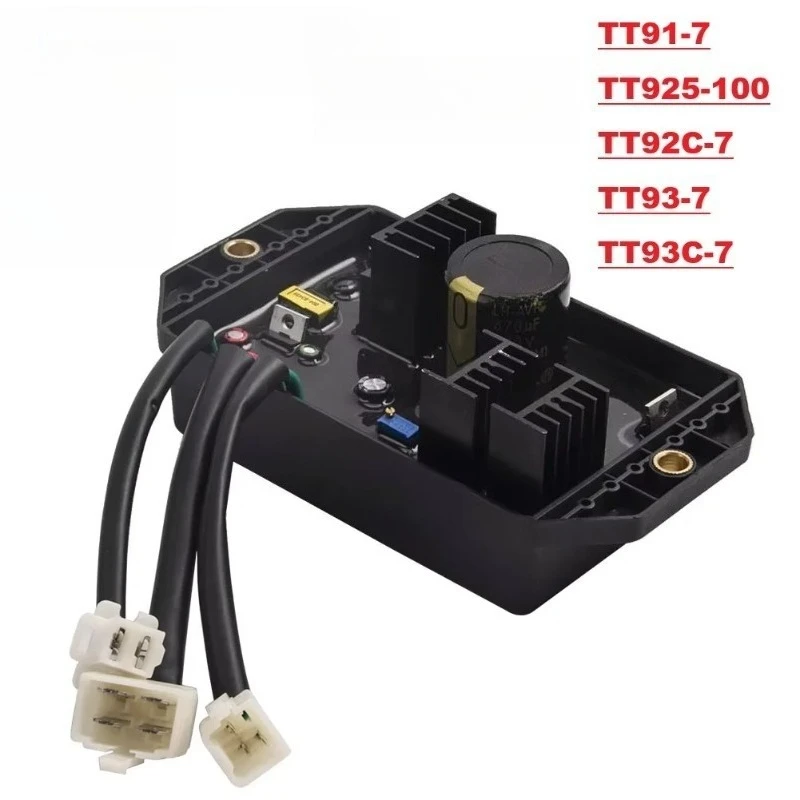Automatic Voltage Regulator Stabilizer Module TT91-7 TT925-100 TT93-7 TT93C-7  Fit 8KW 10KW 15KW Generator Replacement Parts
