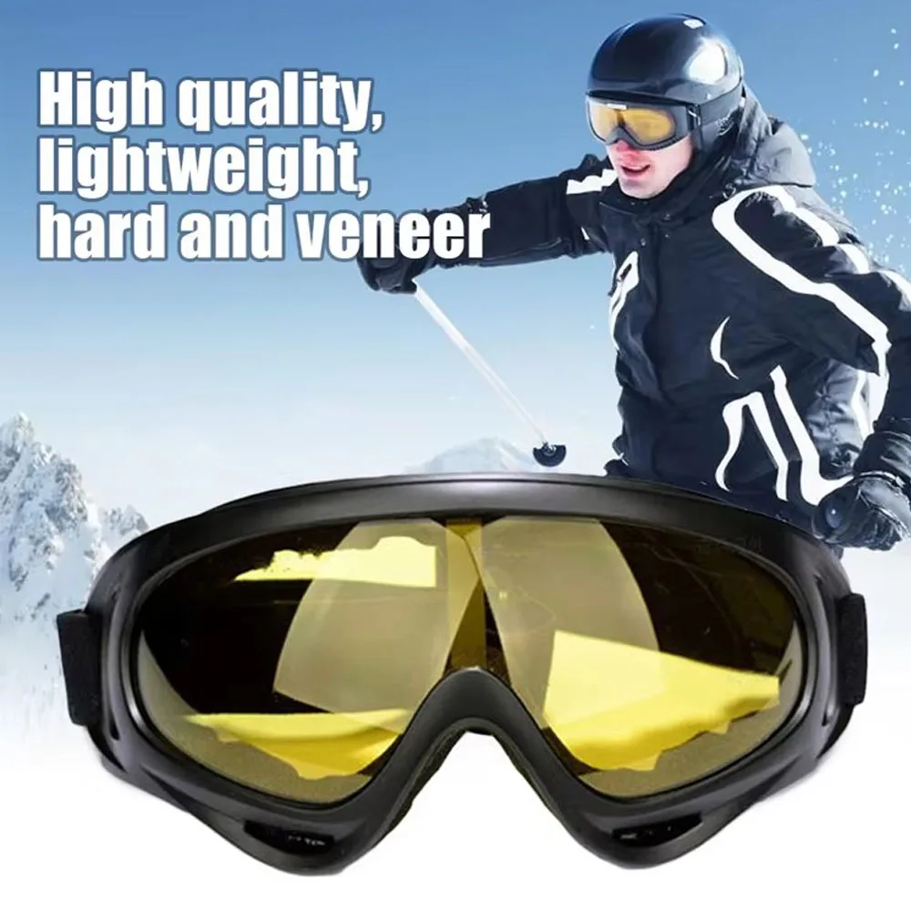 Goggles Skydiving Skateboarding Skiing Dirt Bike Goggles Windproof Dust-proof Anti-Fog UV Protection Eye Goggle