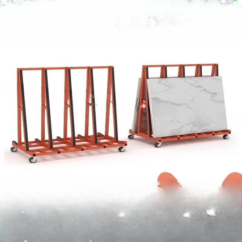 

Door and window trolley trolley heavy duty shelf, folding flat trolley transport rack