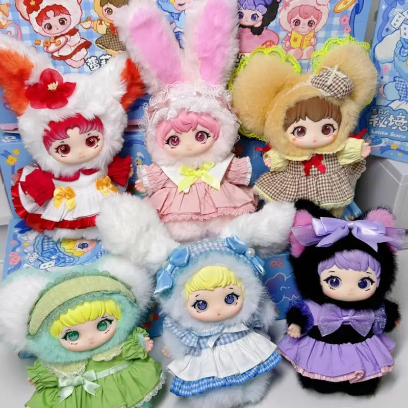 

Ziyuli Lolita Secret Garden Tea Party Series слепая коробка милая плюшевая загадочная коробка Ziyuli фигурка сумка-сюрприз кулон кукла игрушка