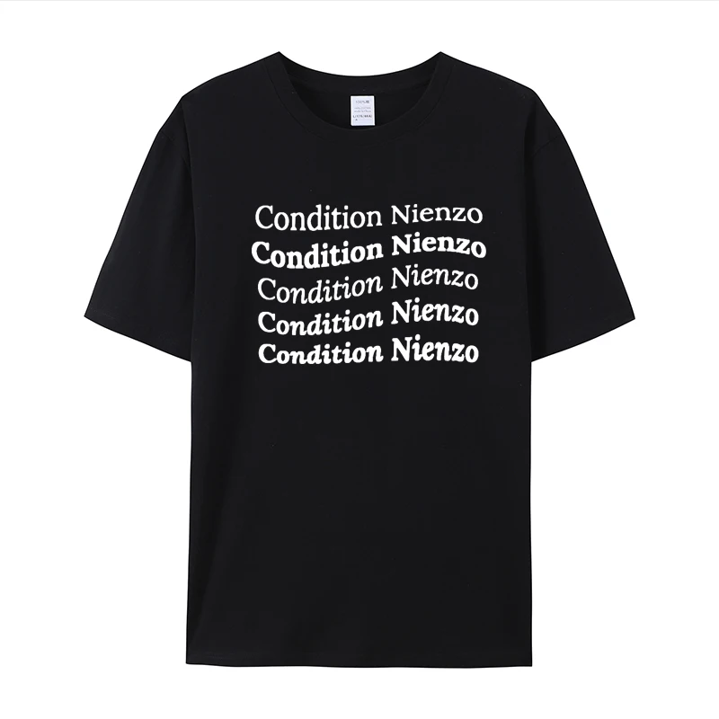 Star Same T-shirt minji condition nienzo letter shirt Child Kpop Shirt Pullovers Women Men Korean Style Autumn Oversized Tshirt