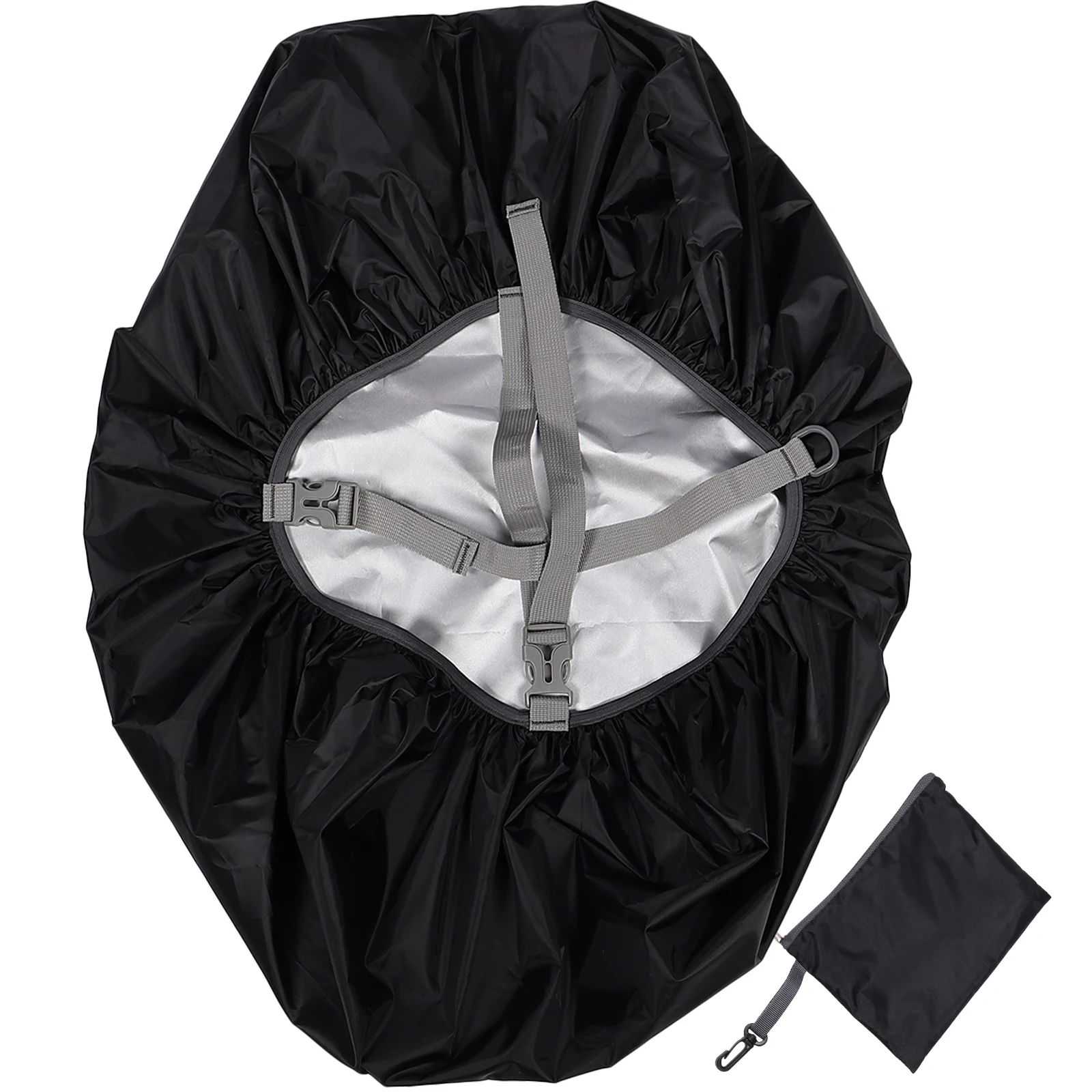 

1 set Backpack Rain Cover Waterproof Foldable For Outdoor Hiking Camping Biking Travel Rainproof Protective Gear Lightweight