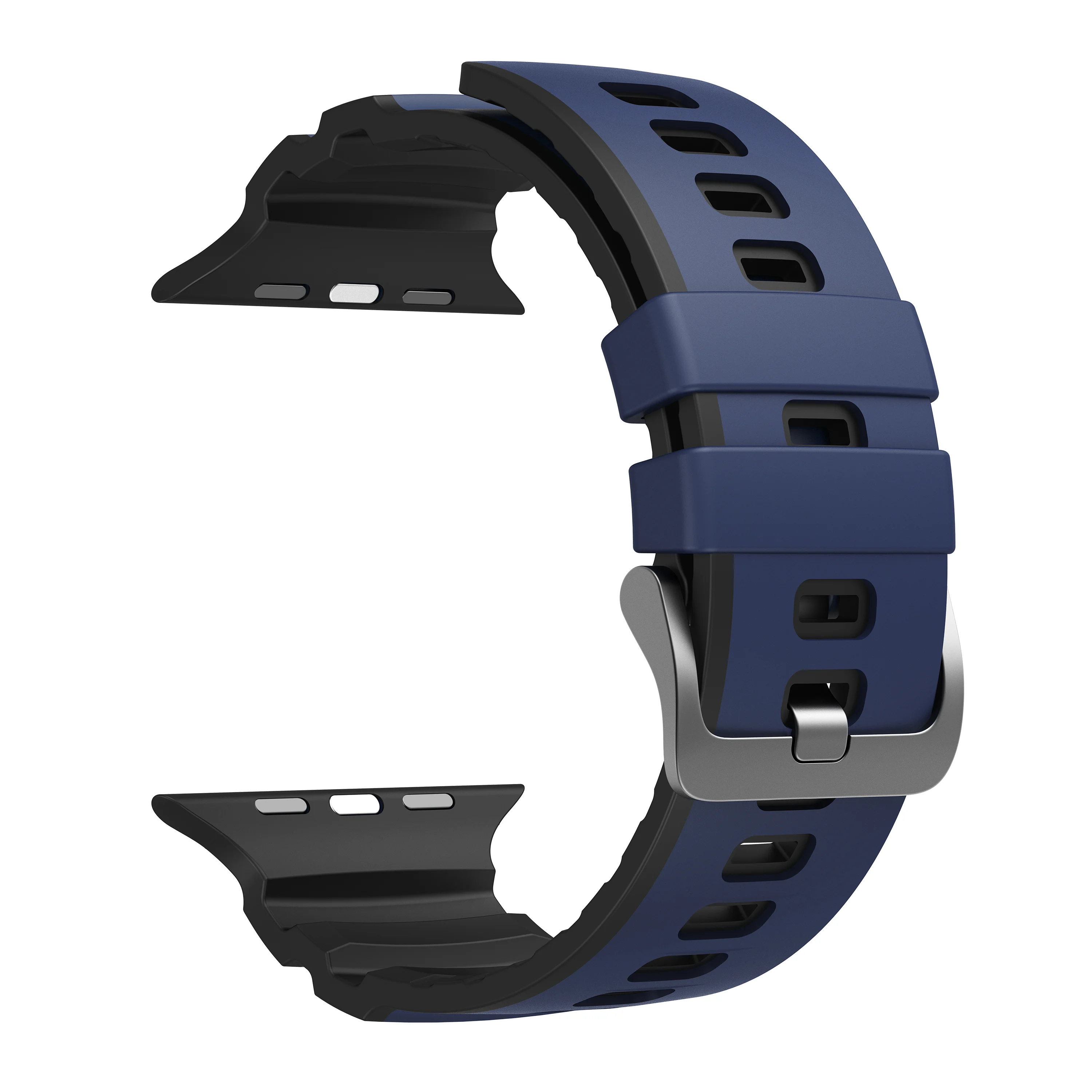 Für Apple Watch Ultra 2/3 Armband 49mm 46mm 45mm 44mm 42mm Trail Sport Silikon-Armband Correa Strap Series 11/10/9/8/7/SE 3 Gürtel – Detail 2