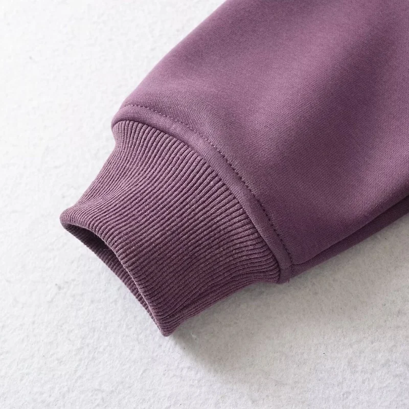 Casual Cool Street Sle Hoodie Jaet Loose Fit Rits Ontwerp Herfst Winter Bovenkleding voor Dames Lange Sve Normale Lengte