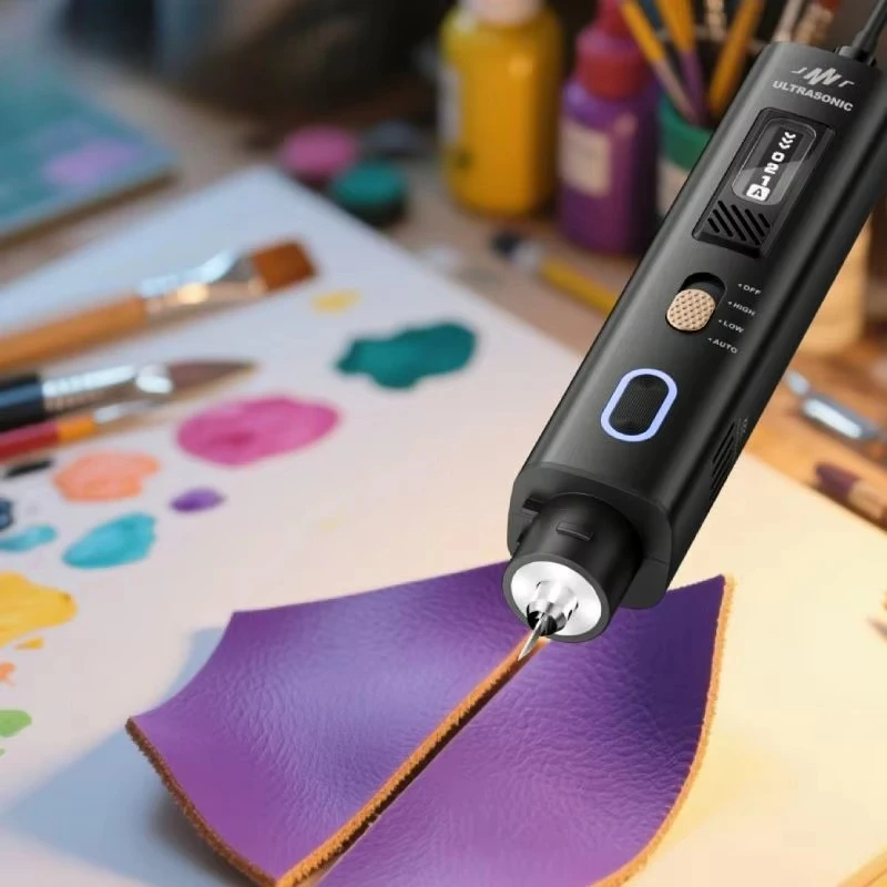 Professional 40kHz Leather Wallet Making Tool  Leather Hobby Craft l Ultrasonic Knife Cutter