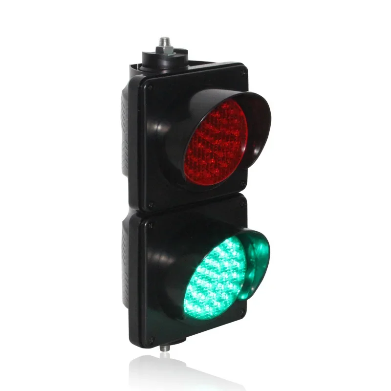 O mini verde vermelho 12V do módulo de sinal do brinquedo ilumina a pequena semáforo conduzido de 4 polegadas 100Mm