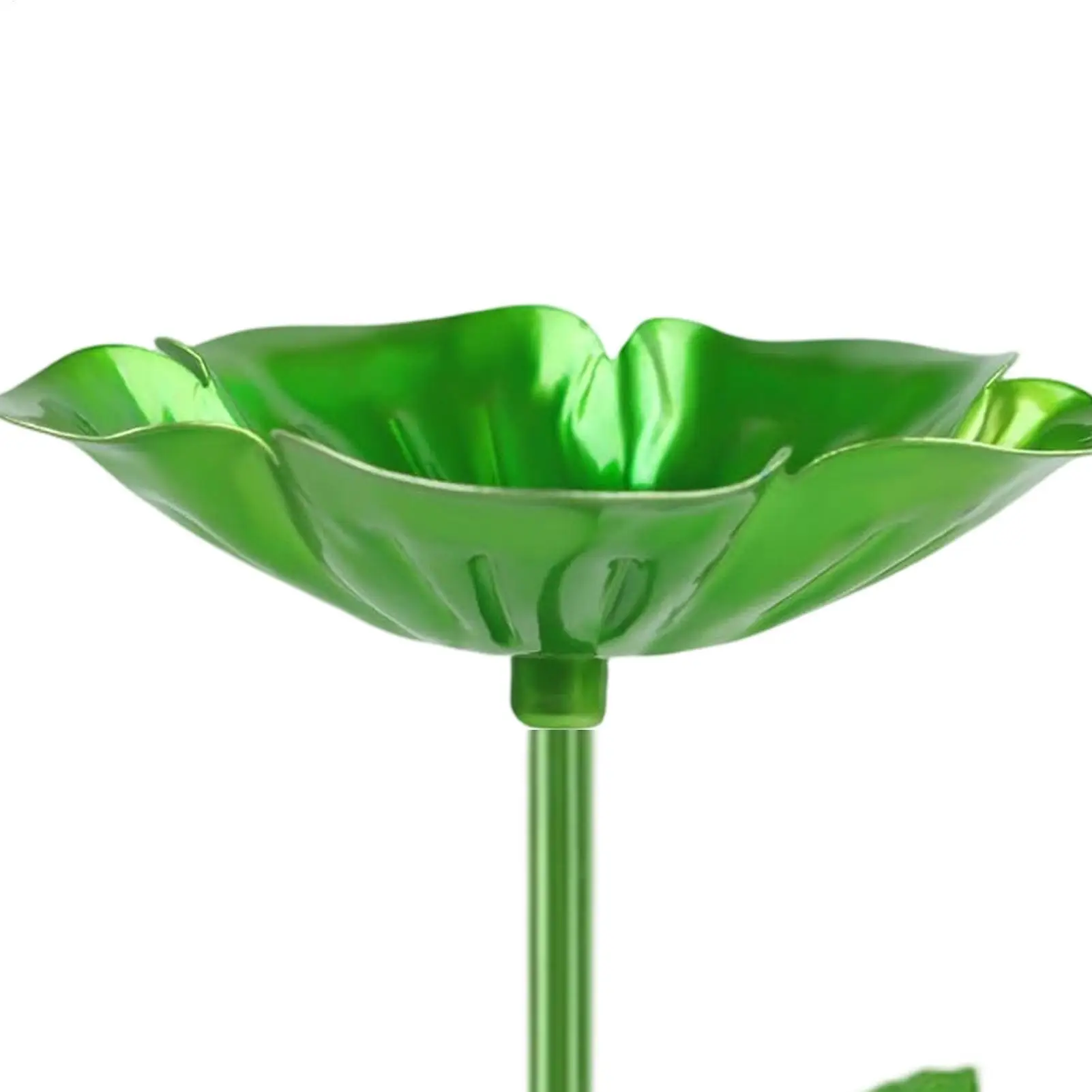 Bee Bath With Stake Flower Metal Waterer 4-Piece Butterfly Bee Bath Water Bowl For Outdoor Indoor Patio Lawn Yard Balcony