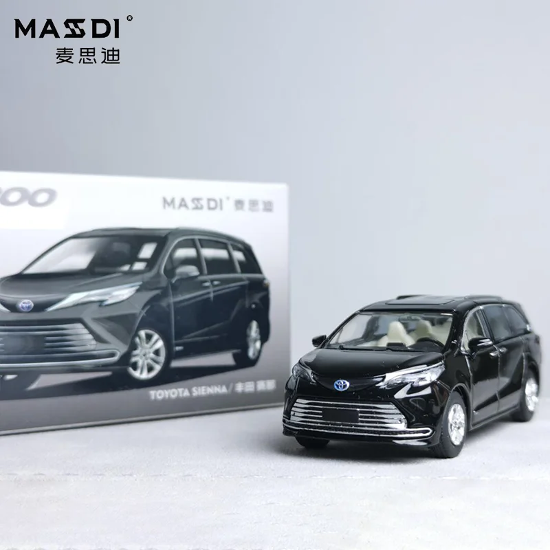 Neue Lager Masdi 1:64 Toyota Mvp Serie Sienna Hause Simulation Legierung Miniatur Statische Auto Modell Benutzerdefinierte Junge Spielzeug Geschenke Dekorationen