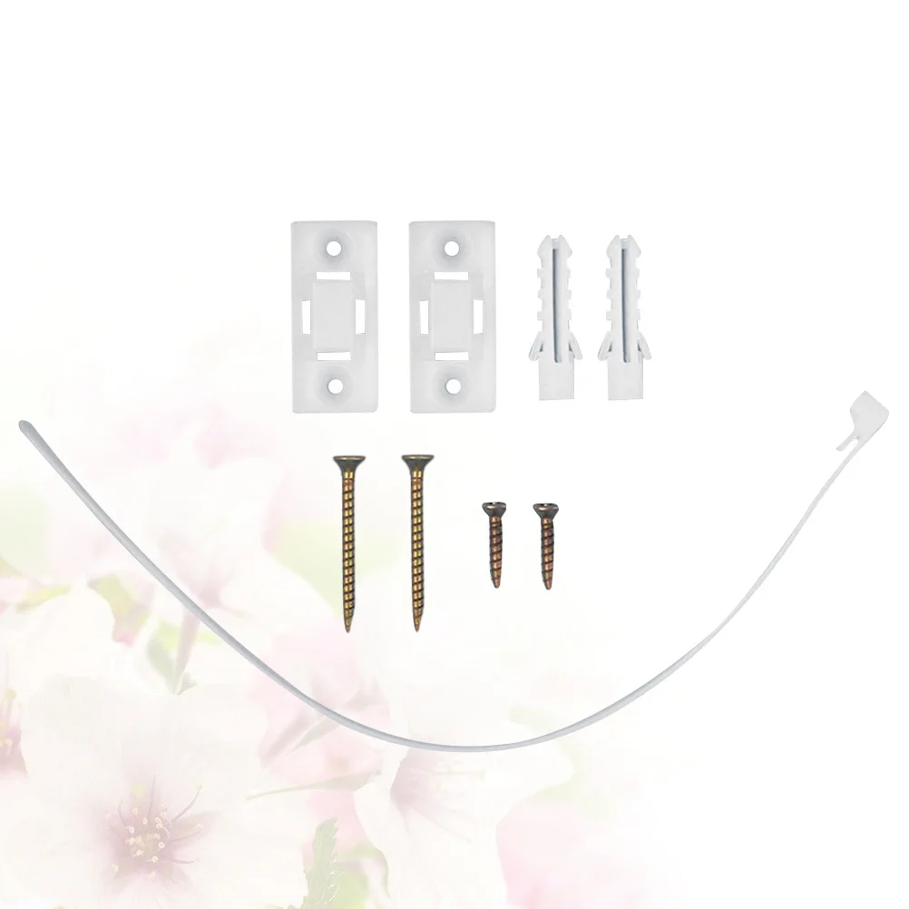 가구 안전을위한 10pcs 안티 팁 스트랩 조정 가능한 장착 키트 어린이 보호 홈 캐비닛 옷장 고정 장치 베이비