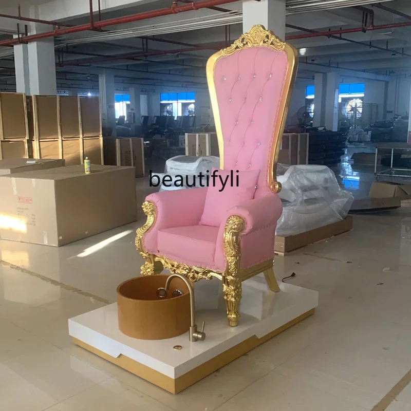 smt14 Nail Beauty Sofa Foot Beauty Chair   Beauty Integrated Foot Bath  Massage Massage  Washing
