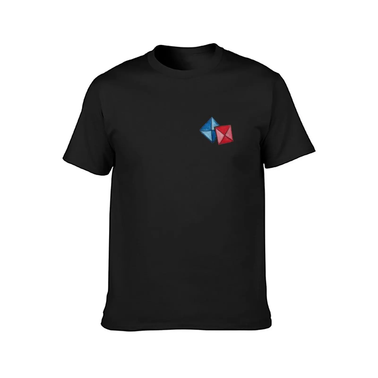 Blue red paper squares game - train station salesman Korean squid TV series T-Shirt anime mens clothes