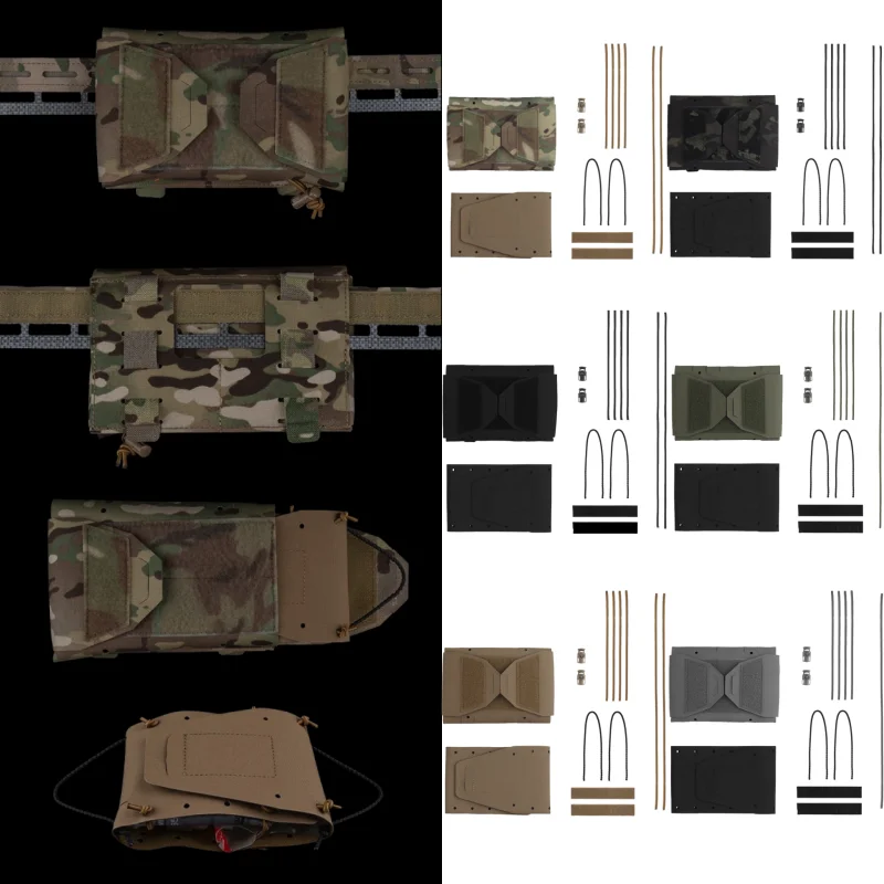 Lightweight First Aid Pouch | Compact IFAK MOLLE Compatible First Aid Organizer | For Hunting Equipment Accessories