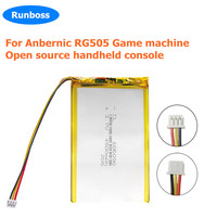 New Replace 3.7V 606090 4500mAh Lipo Battery For anbernic RG505 Game machine Open source handheld console